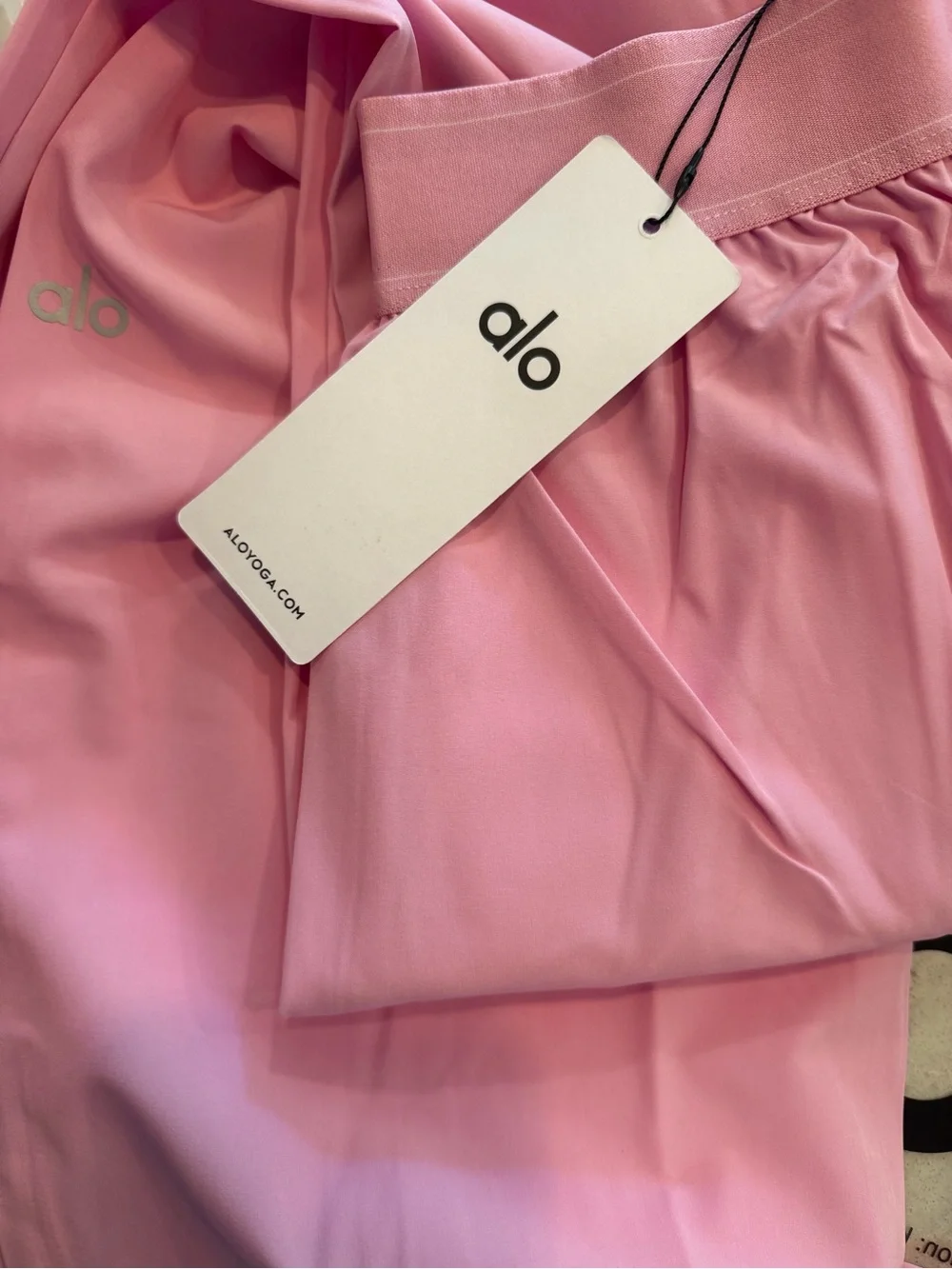 Alo Yoga Pink Wide-Leg Lounge Pants
